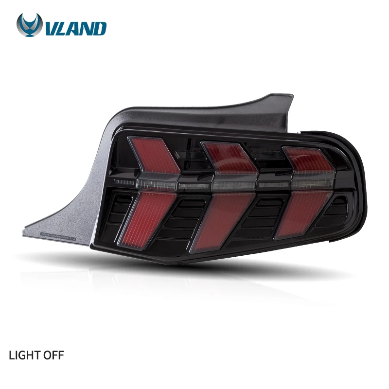 Оптовая продажа с завода VLAND полностью светодиодные задние фонари Mustang для Ford 2010-2012 Boss 302 GT V6 одна