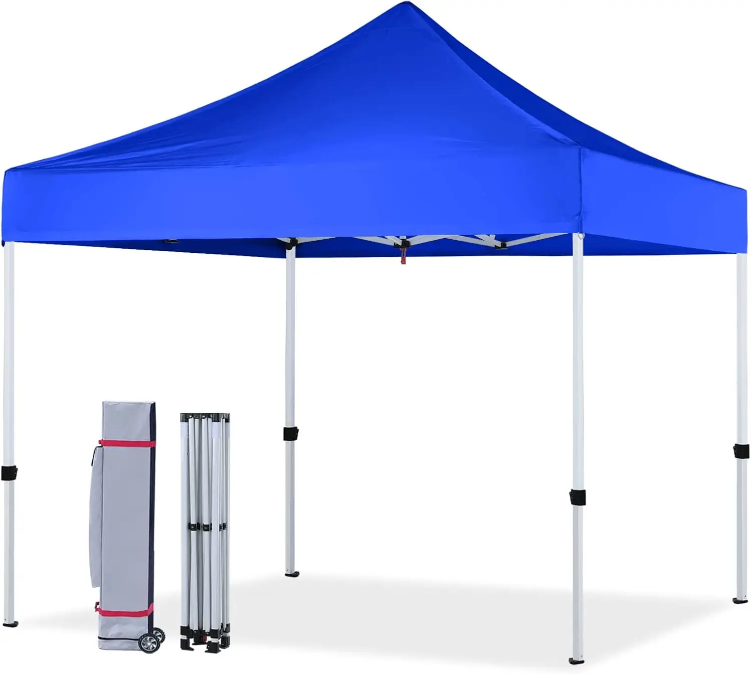 Hot Sale Instant PVC Pop Canopy Tent 10x10 Straight Leg Folding Easy Set-Up Beach/Party Camping Shelter 5m Beach Distance