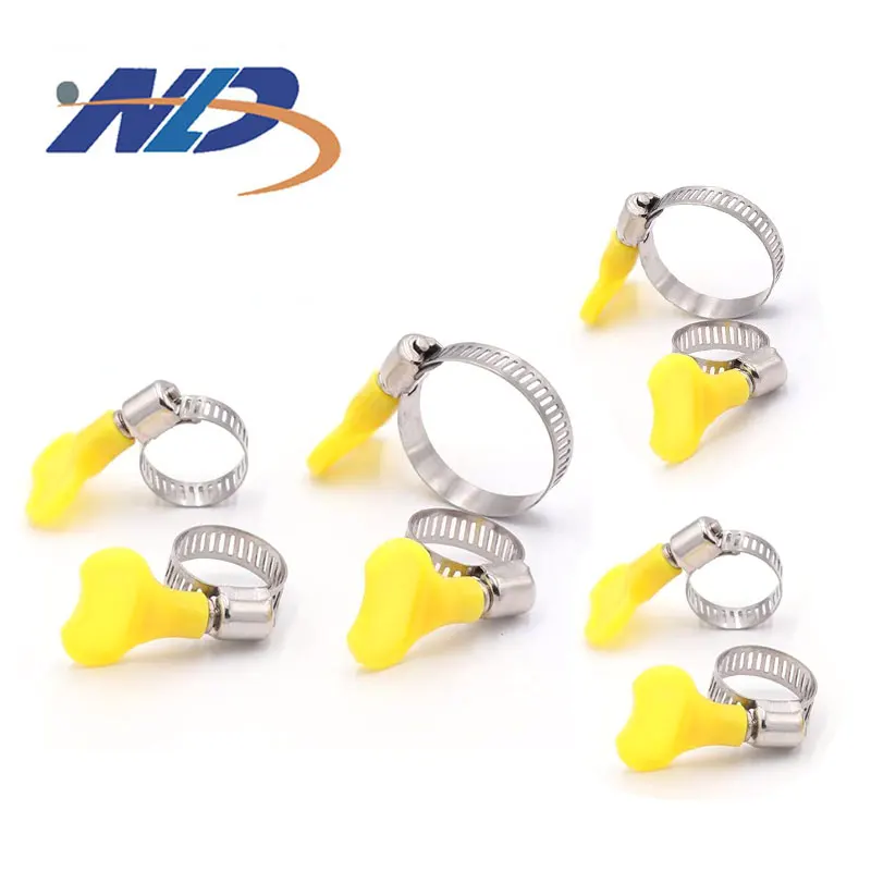 Производитель промышленного металлического провода 57 мм w4 ss201 4-дюймовый Гибкий двойной пресс 5 шланговый зажим