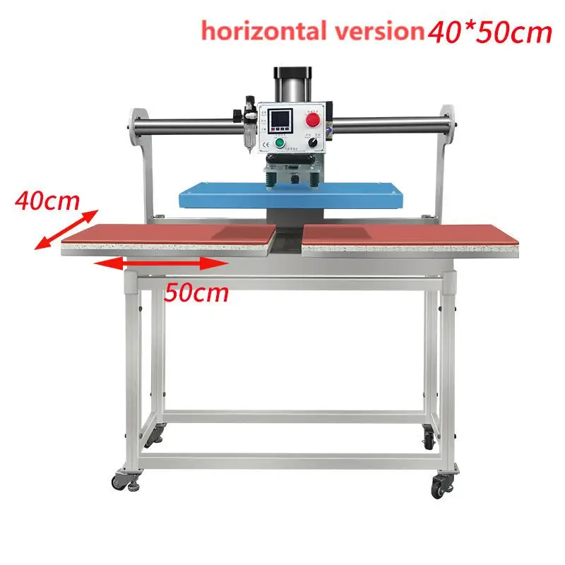 new product 40*60 cm Double Station Automatic Pneumatic Sublimation T shirt Heat Press Machine for Factory price