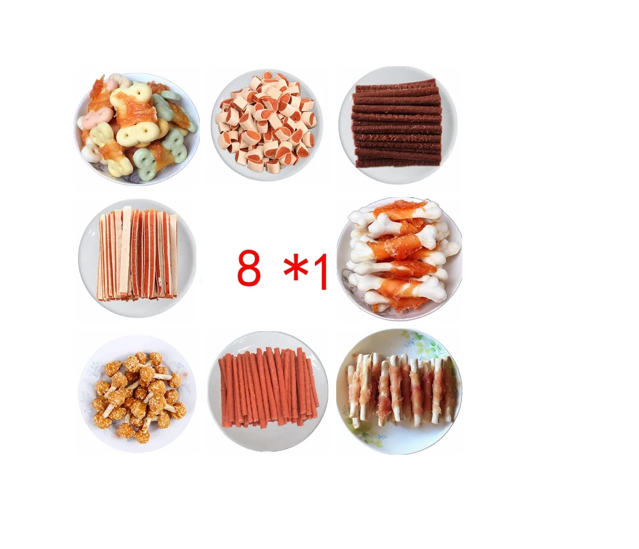 treats private label snacks Mini Bones Dog  Free Chews chicken wrap bone with Real Chicken Rawhide