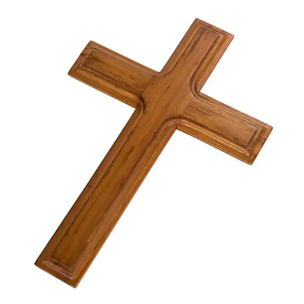 Wooden Cross Ornaments Christ Wall Hanging Table Cross for Home Chapel Church
