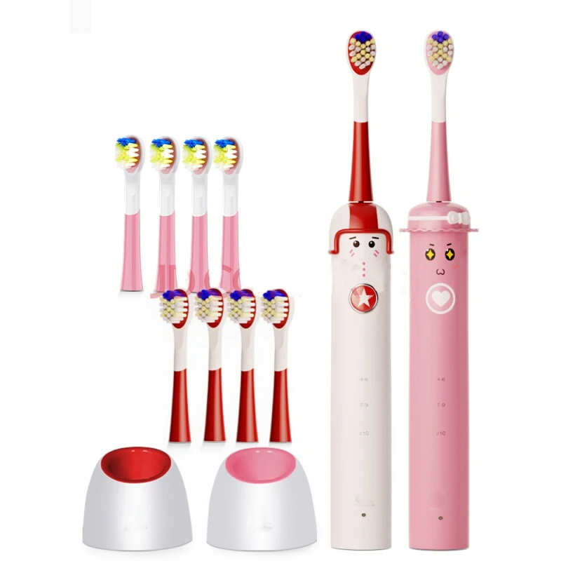 2021  Ultrasonic kids electric toothbrush waterproof kids electric toothbrush