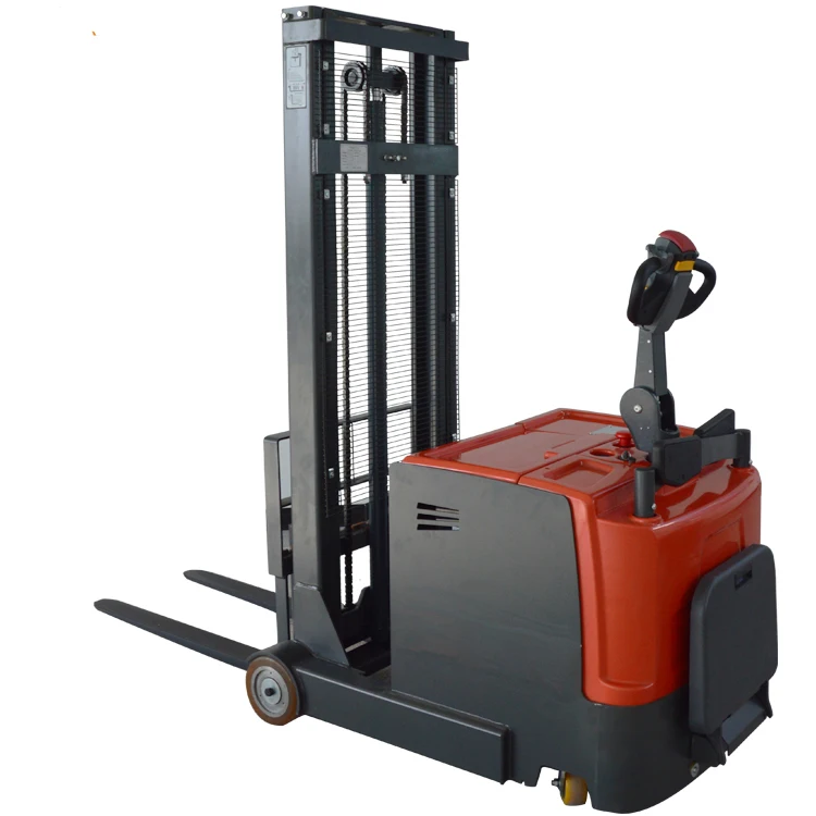 Unique Supply Narrow track electric pallet counterbalance stacker for sale