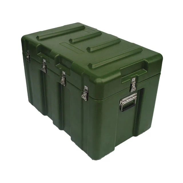 Hard Waterproof Plastic Flight Rolling Equipment Tool Case With Wheels