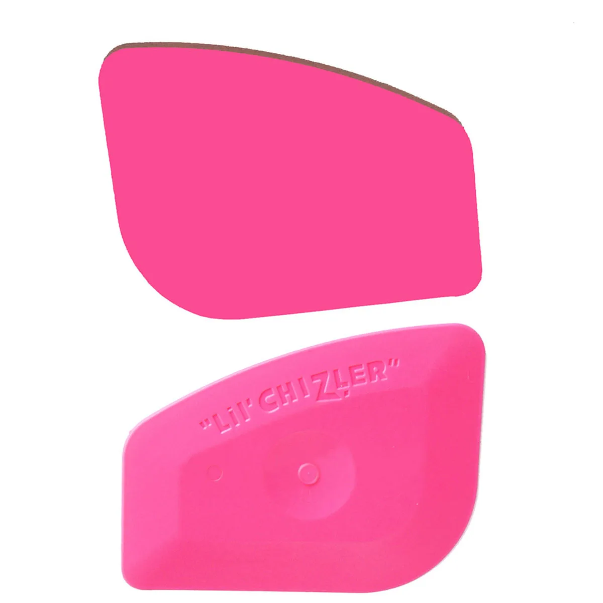 1 Автомобильная наклейка виниловая пленка скребок тонировка инструменты очистка окон мойка угол розовый