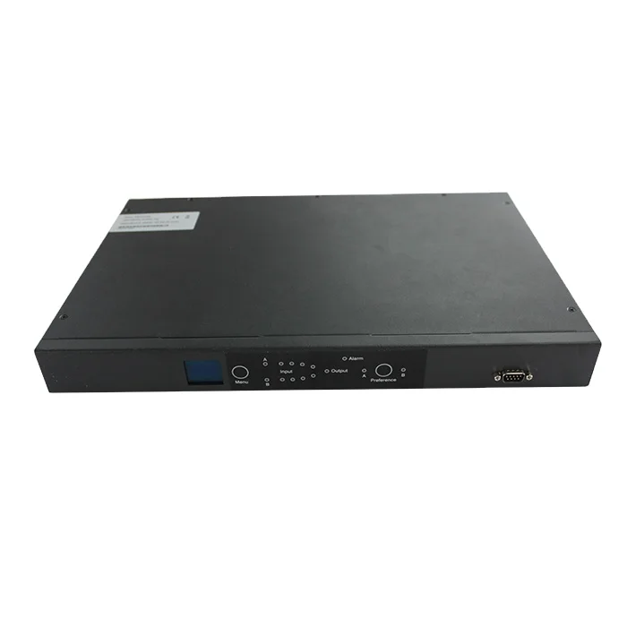 19 Inch Static Power Source Switch PDU STS Power Distribution Unit