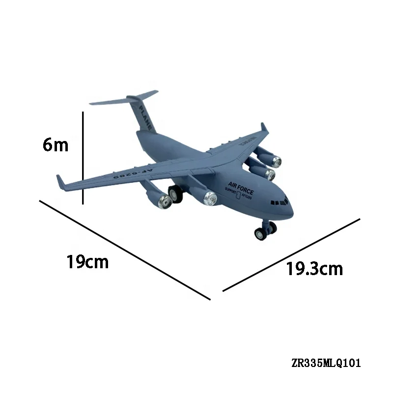 Good Quality Low Price Pull Back Alloy Metal Diecast Model Plane Toy For Kids