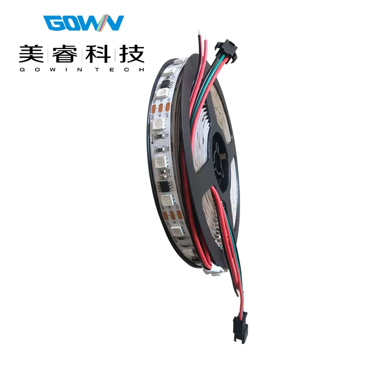 High Quality 5050 RGB LED Strip Lights Waterproof Flexible 12V 24V addressable rgb led strip