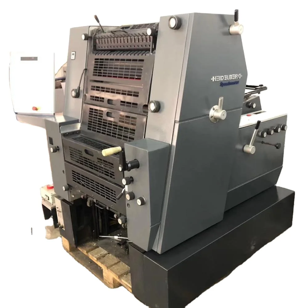 offset printer GTO 52 single color  2007 for 520*360mm A3 A2 With DDS Dampening