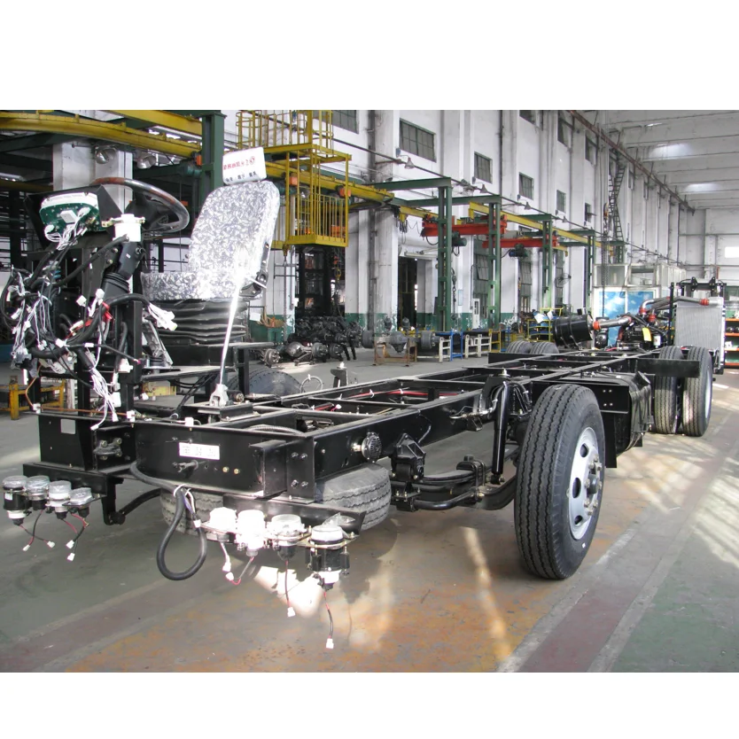 Dongfeng EQ6120KR 12m bus chassis with rear engine for sale