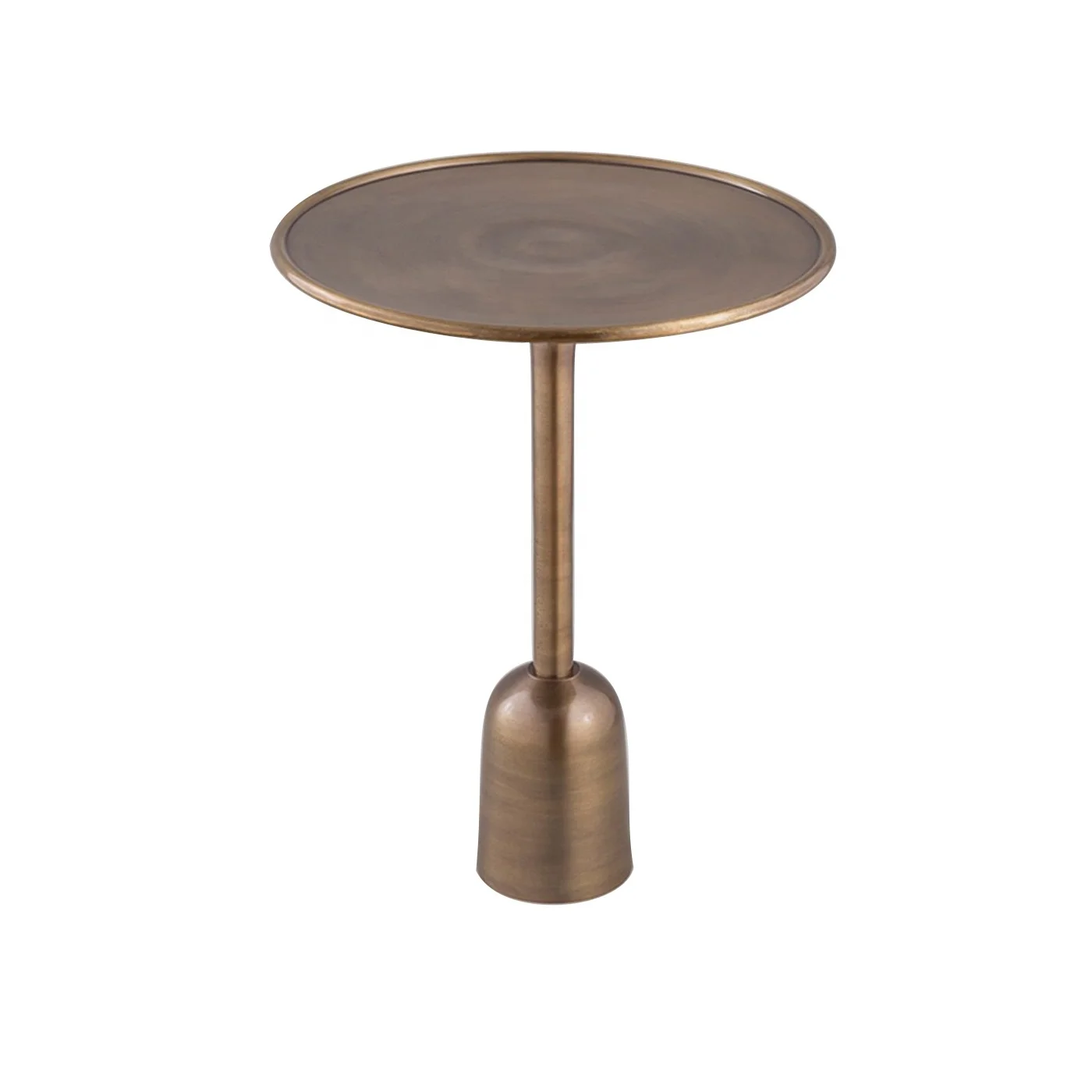  Черный закругленный боковой столик для спальни деревянный украшения комнаты (оптовый продавец)