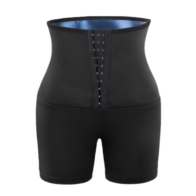 Women Fitness Lose Weight Tummy Control Waist Trainer Corset Leggings Shorts Custom Logo Neoprene Sauna Sweat Pants Trainer