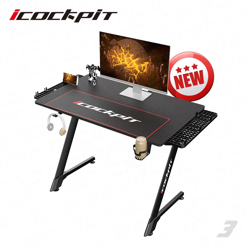 
Saitu Younger Design Custom Gaming PC Desk Big Gaming Table Mesa Gamer Gaming Table 