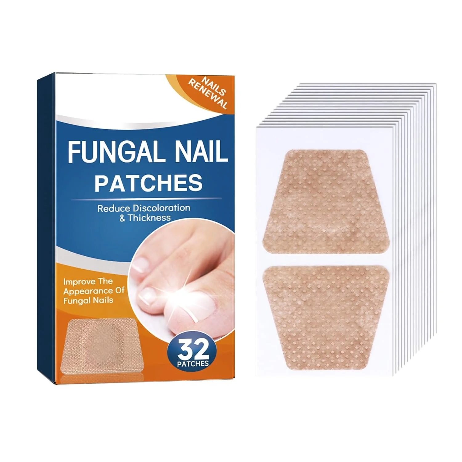 Extra Strength Toenail Fungal Treatment Nighttime Fungus Treatment Multi-Purpose Fungus Fungal Nail Patches