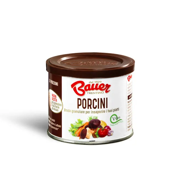 
Мгновенное гранулированное бульон грибов Porcini 120 г. -Bauer-итальянский Овощной бульон от Trentino Kitchen 