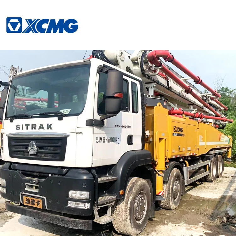 XCMG Official Concrete Pump Machine HB58V China Used 58m Concrete Pump Truck Price for Sale