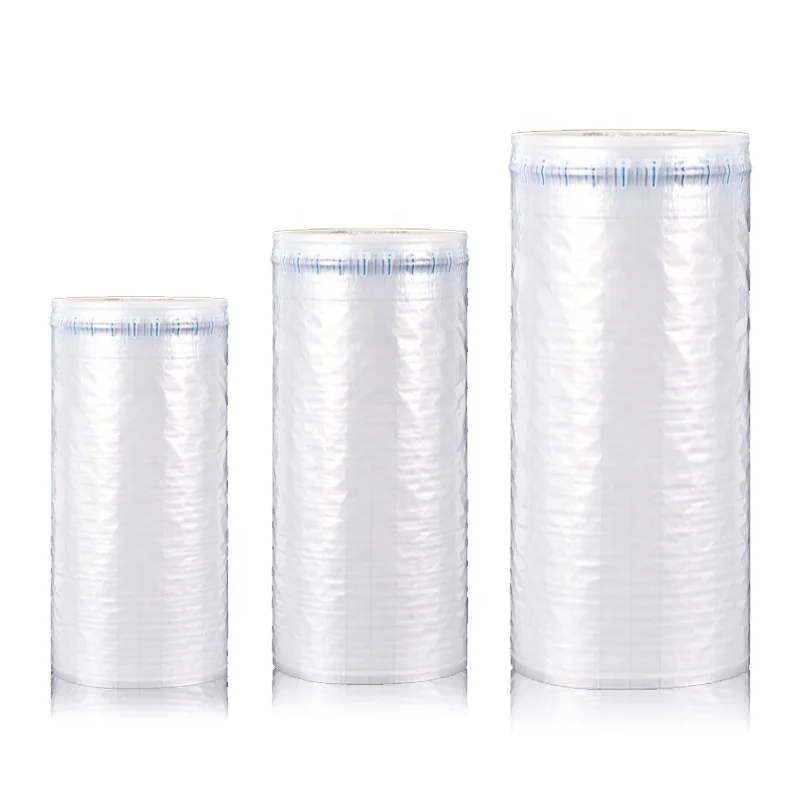 Air Column Wrap Roll Inflatable Air Filled Bags Packaging Film Bubble Cushion Wrap Air Column Roll