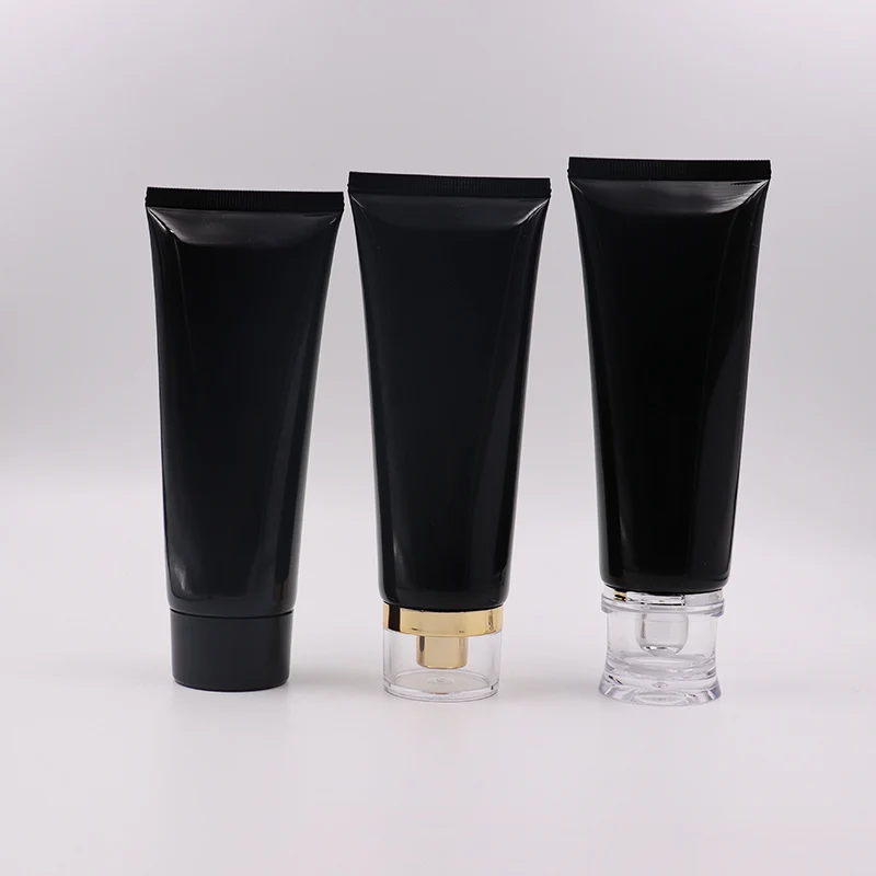 50g 100g 150g 200g Empty Hand Cream Toothpaste Plastic Soft Squeeze Tube Packaging Plastic Facial Cleansing Gel Tube