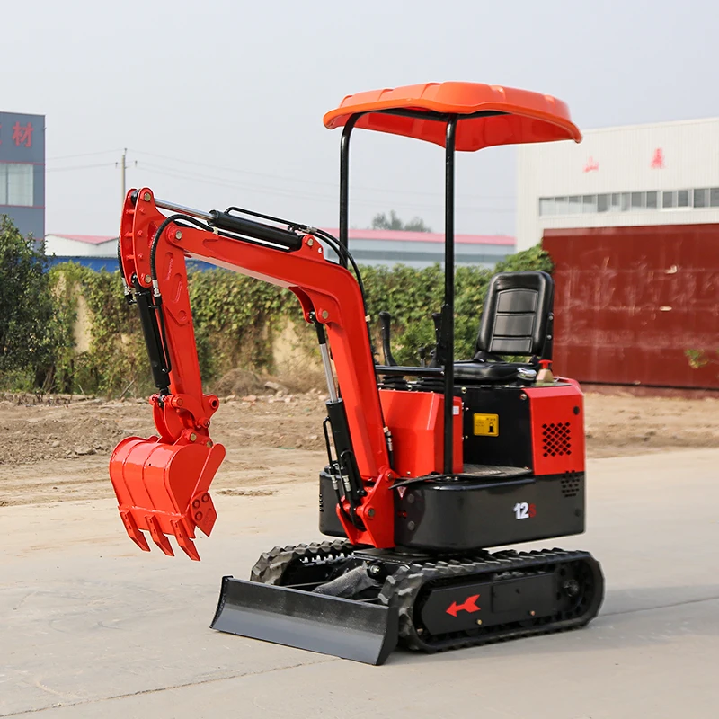 Construction digger micro crawler excavator prices 0.8 ton 1 ton 1.5 ton 1.8 ton 2 ton mini cheapest excavator for sale
