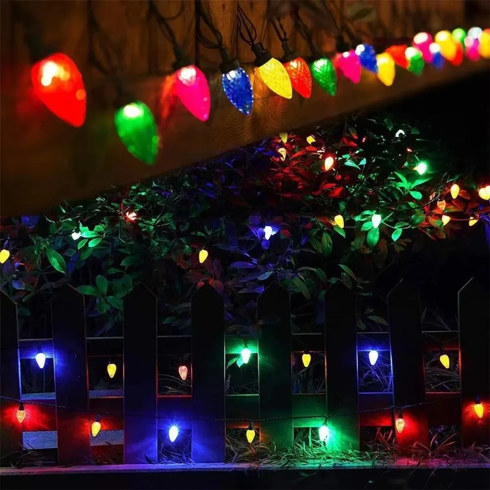 Yuyang 1.5W E17 LED Bulb C9 Christmas Lights Bulbs Christmas Decoration String Replacement Bulbs