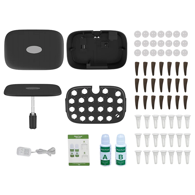 GMY New design indoor 21 pod automated  hydroponics system smart garden indoor Home Garden Flower Pots Smart Planter Pot