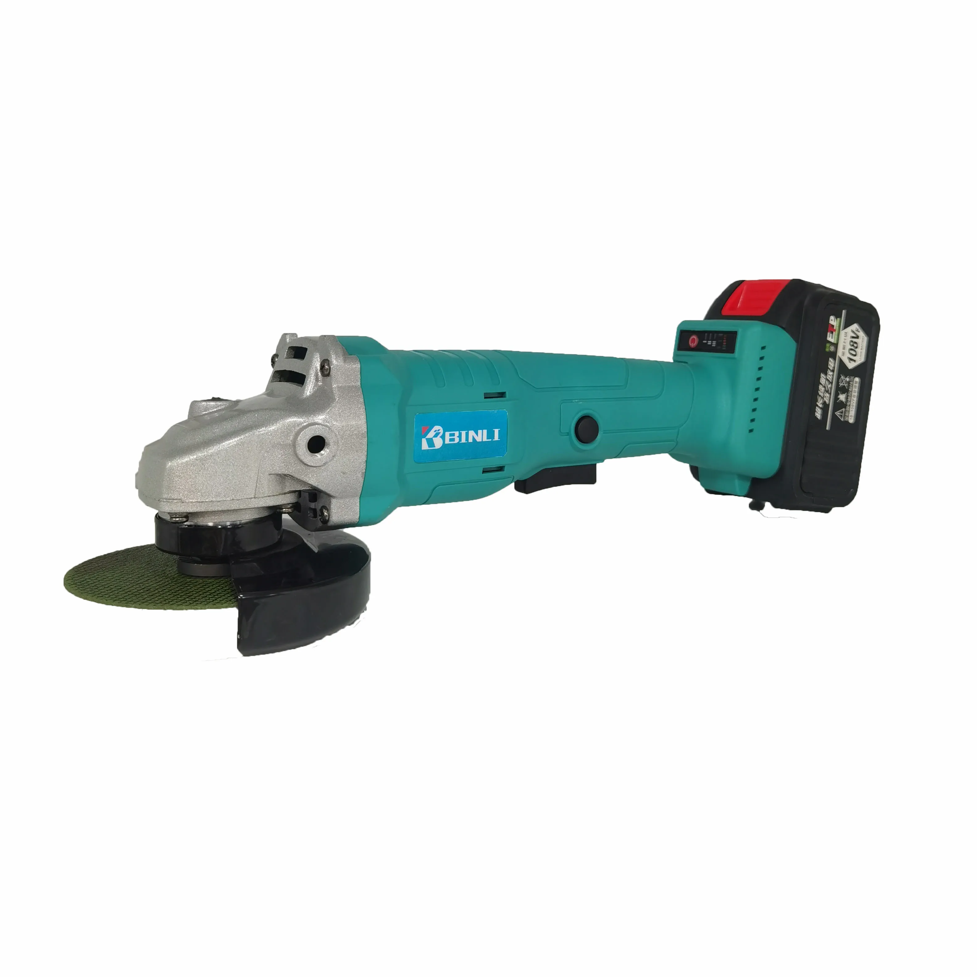 Пользовательская 48 В литиевая батарея 100 мм 125 мм 230 мм бесщеточная Беспроводная угловая шлифовальная машина