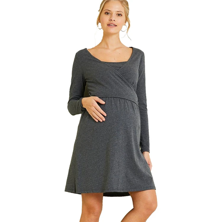  Wholesale Maternity Dress Clothing Comfortable Pregnant Women Lactation For