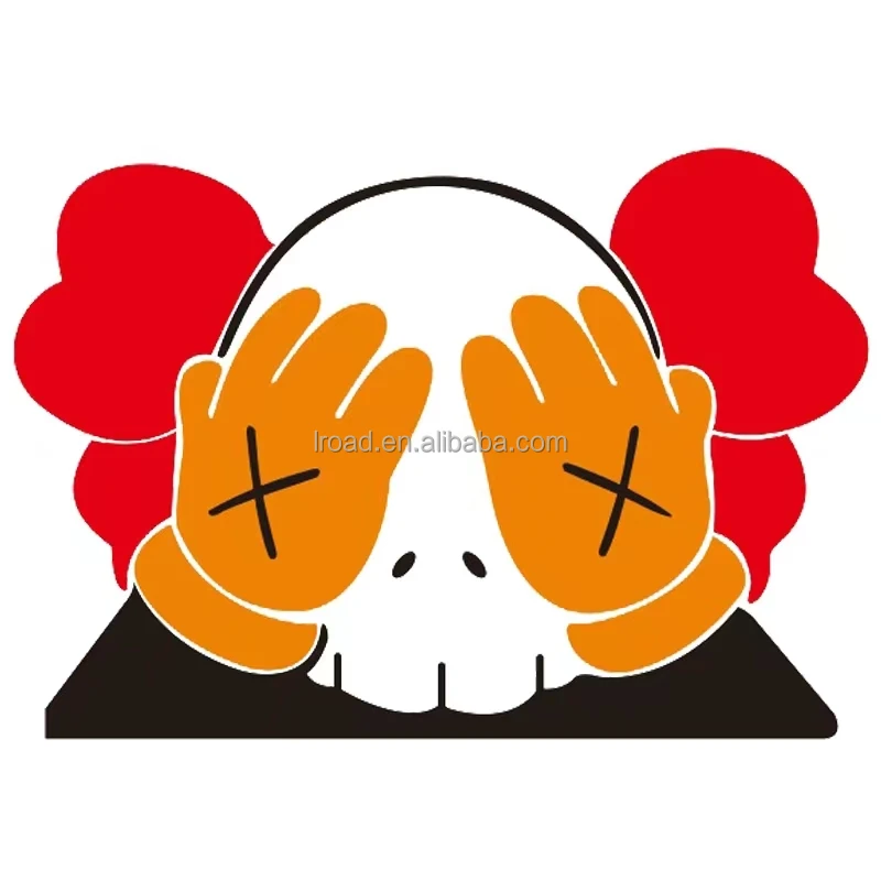 Sesame Street 3d Creative Kawaii Wall Sticker Restaurant Bar Wall Room Bedroom Wall Decoration