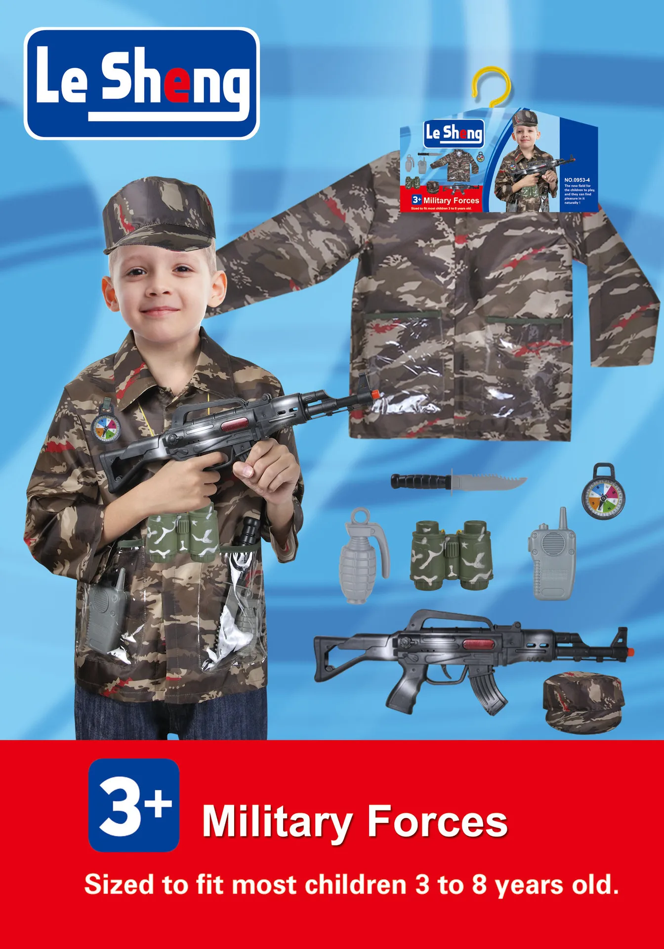 Top Pick Children Field Camouflage Costume Halloween Kids Professional Costumes 3-8 Y Children Military Clothing