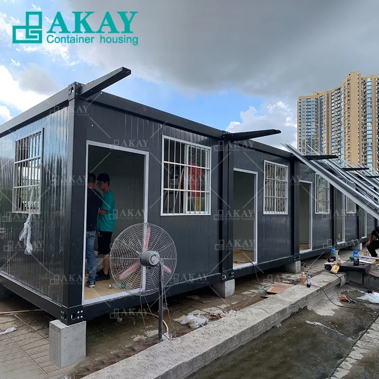 CE Certified Modern Modula 5 Bedroom Container House  Prefabricated Container House Germany