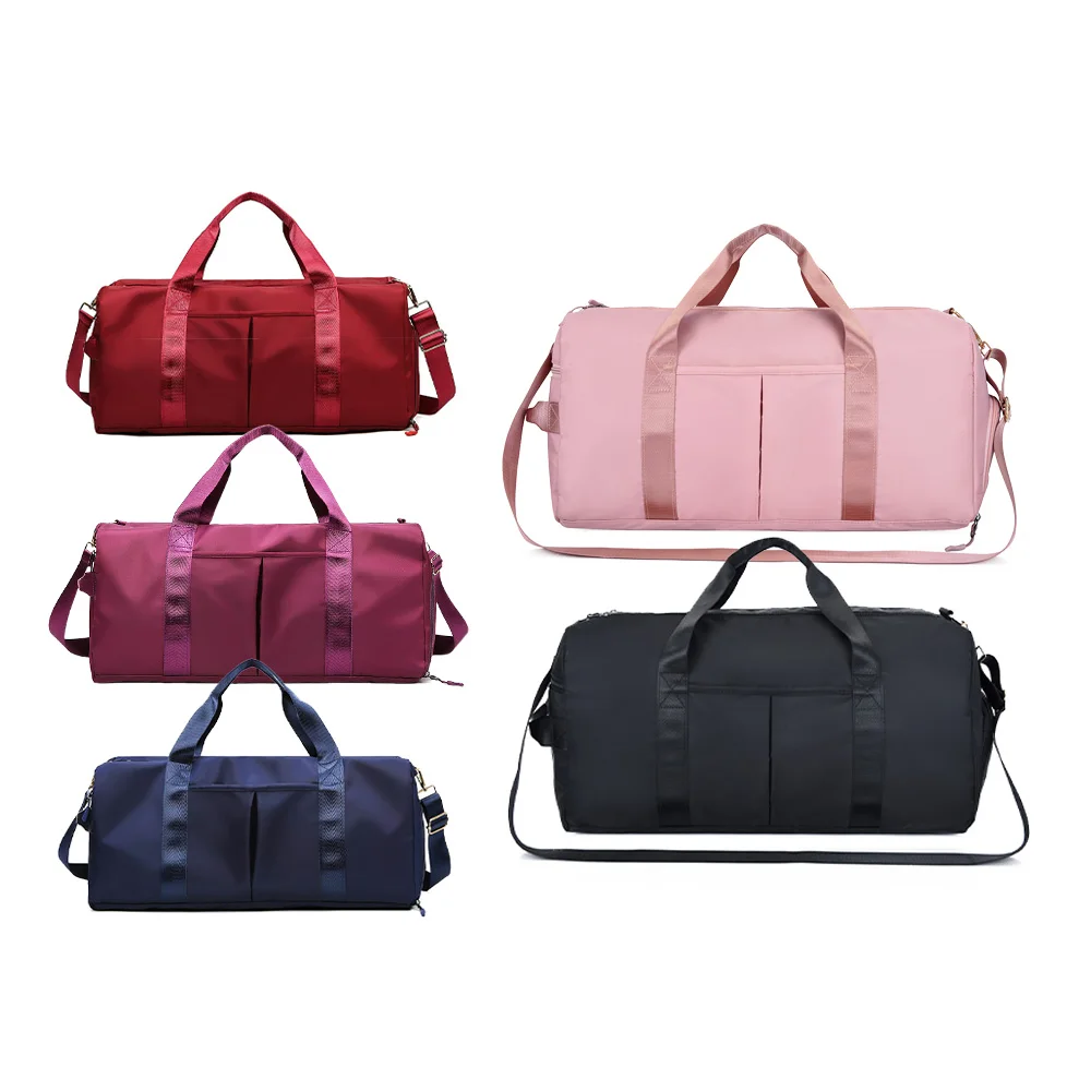 High Quality Oxford Fabric Sports Travelling Waterproof Duffel Travel Bag With Compartment