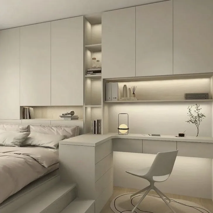 Customized Modern Design Luxury Boutique Wooden Wardrobe