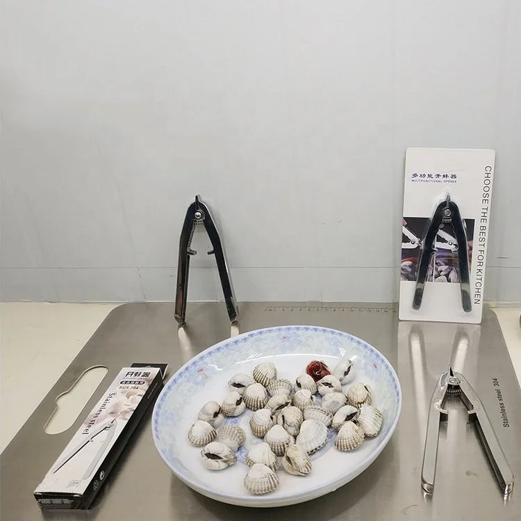 high quality stainless steel seafood crackers clip nut  plier tools kitchen gadgets