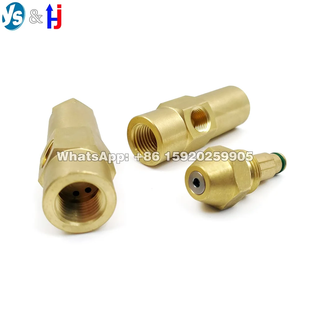 Hot Sale YS Oil Furnace Burner Nozzle, Oil Atomizer Nozzle With Plastic Push-in Connector Waste Oil Burning Nozzle