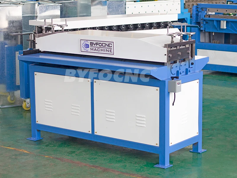 byfo pipe forming making machines fabriaction line Fast delivery sheet metal bender roller machine grooving machine