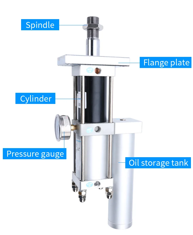
High precision pneumatic hydraulic booster cylinder of 1T/2T/3T/5Ton 