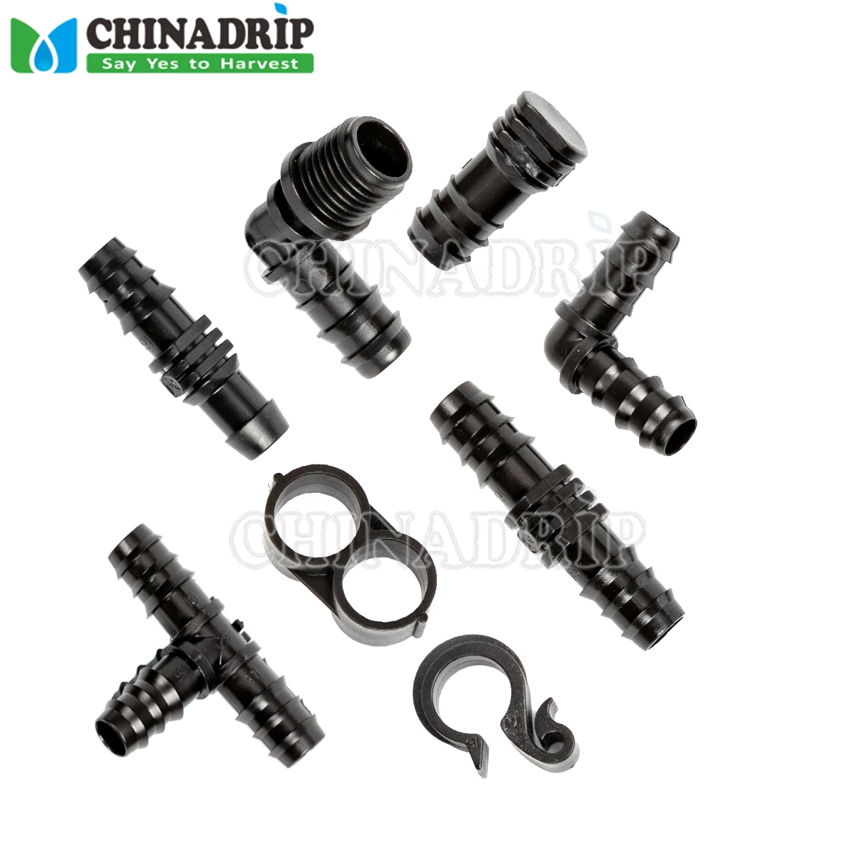 Микро система капельного орошения пластиковый колючий Тройник орошение черная полипропиленовая труба фитинги соединитель