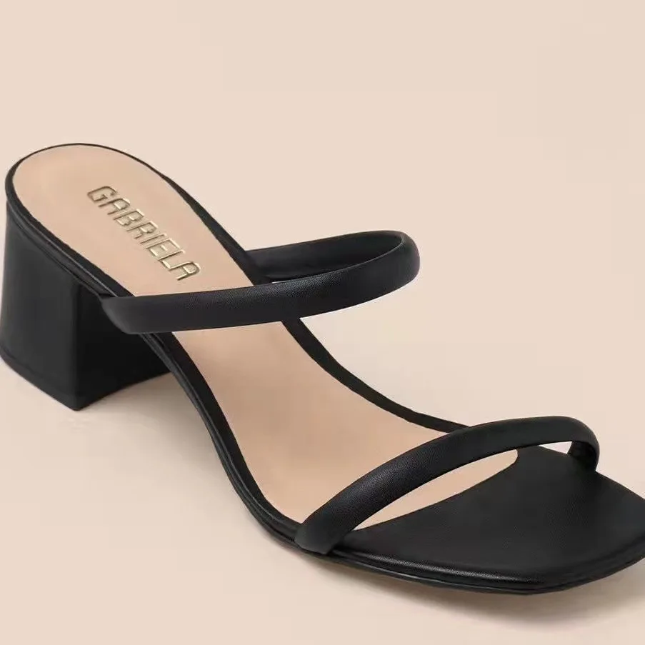 New Sexy Snake Skin Pattern High Heel Sandals Gold Pointed Thin High Heel Sandals Simple Solid Color Large Fashion High Heels