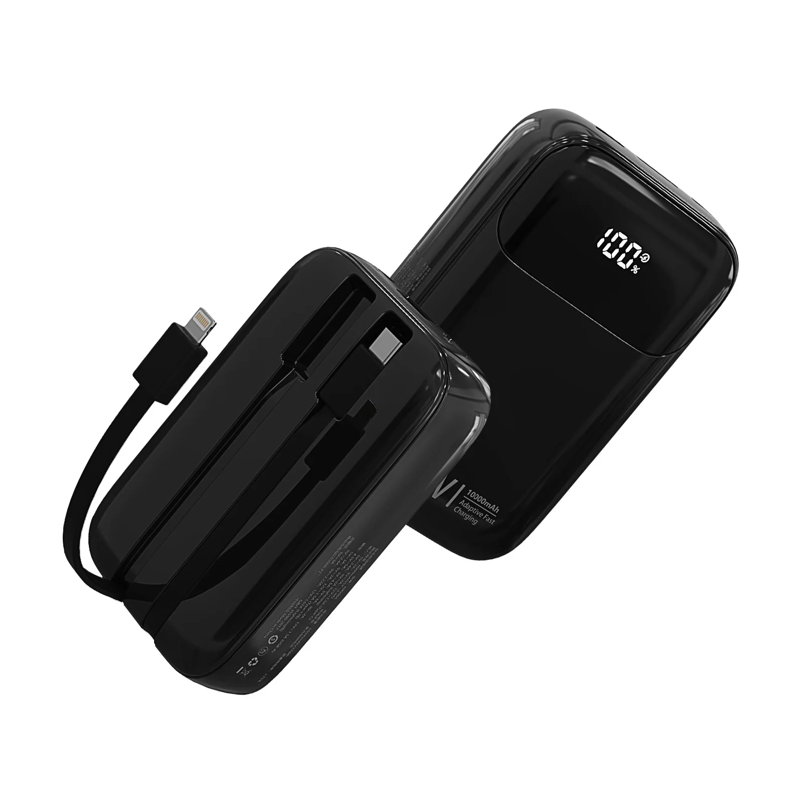 With PSE Certification 10000 mAh Mobile Phone Power bank Fast Charging Portable Charger With LED Display