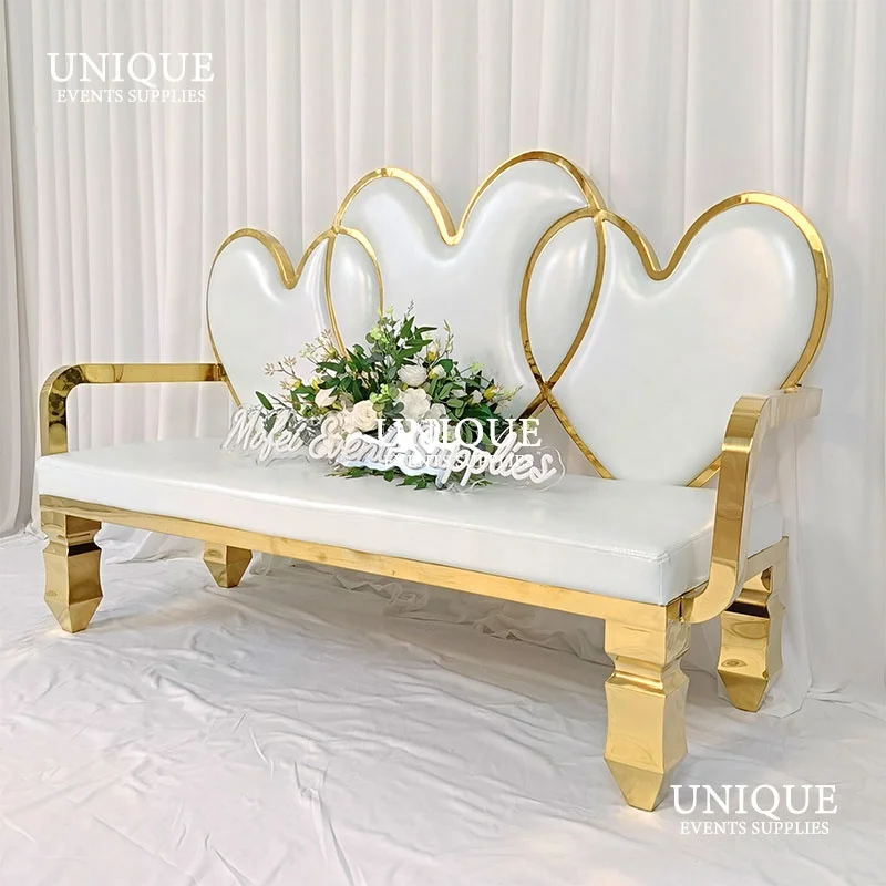 Queen And King Sofa Lounge Chair Factory Sale Luxury European Style Wedding White Leather Velvet Sofa Chair For Weeding Events