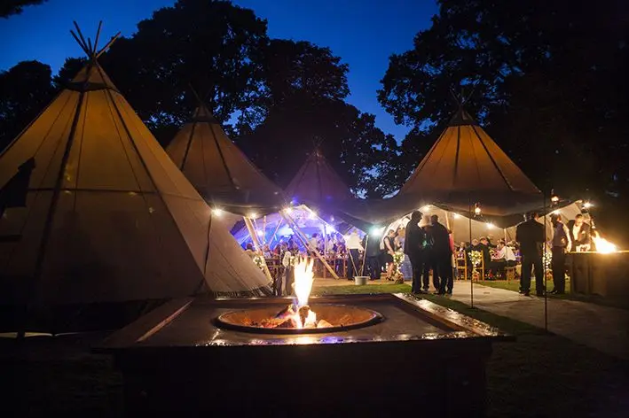 outdoor heavy duty huge canvas luxury pyramid giant stratus event tipi nordic tepee marquee festival party wedding tent for sale