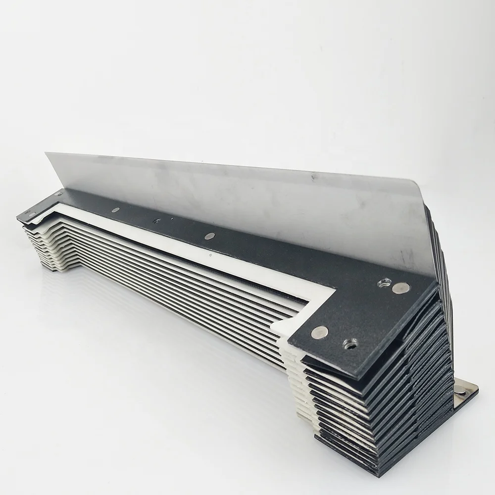 CNC Armoured Telescopic  steel  bellows cover  guard way cover