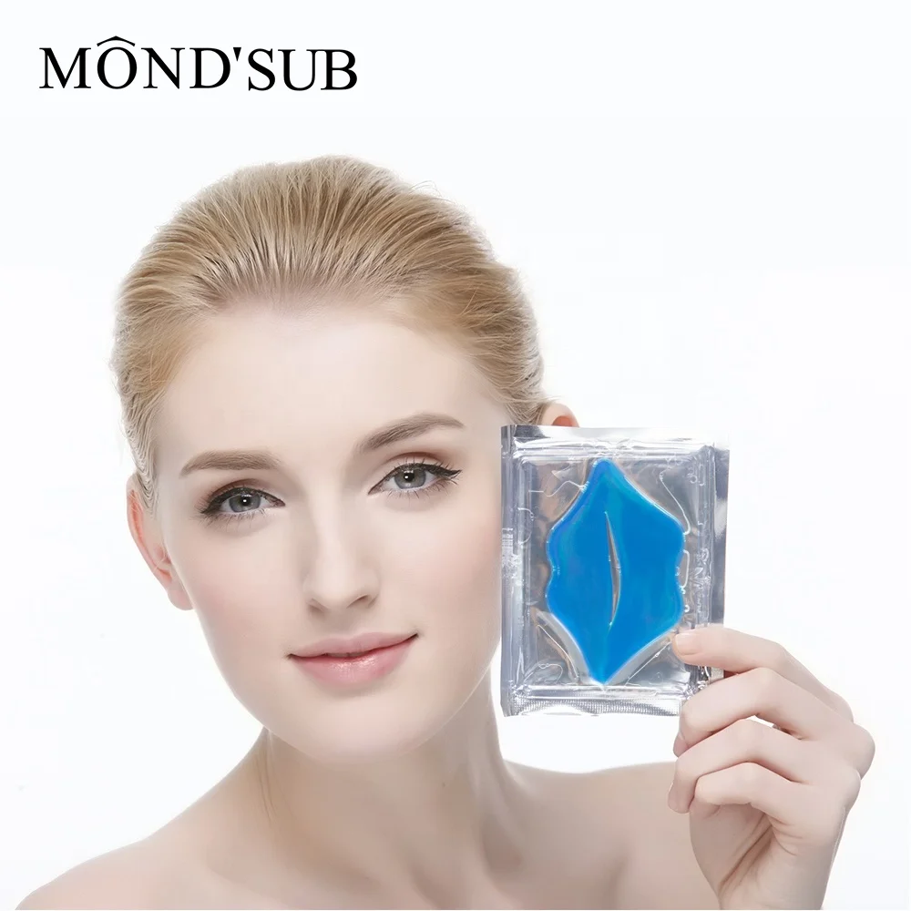 OEM Private Label Wholesale Marine algae crystal Collagen Lip Mask