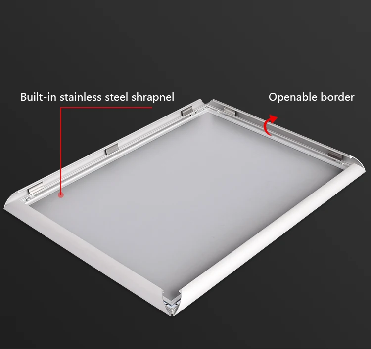 Factory Direct manufacturer  poster  frame for advertising aluminum snap frame
