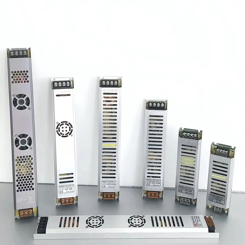 Ultra-slim power supply.