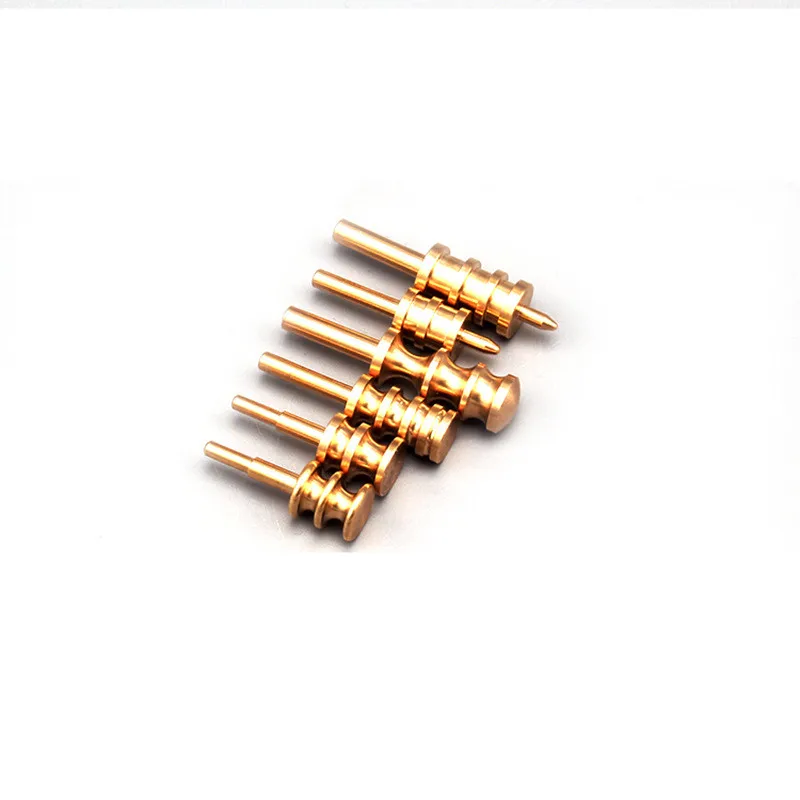 Leather Burnisher And Slicker Brass Leather Edge Ironing Head  Soldering Iron Tip for DIY Leather Edge Hot Process