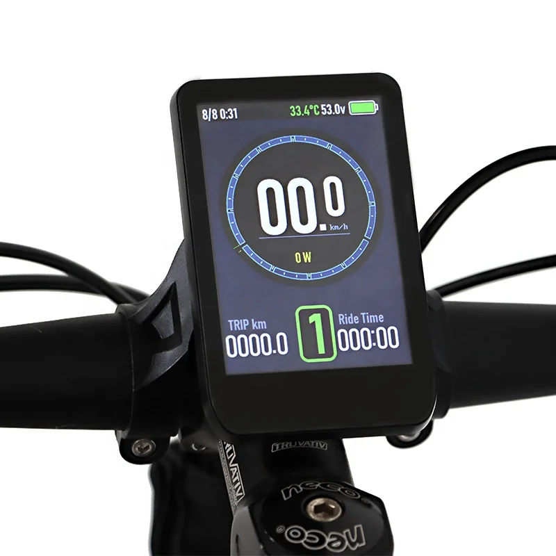 waterproof Ebike TFT colorful display 36V 48V 60V Electric bike 3.5 inch colorful screen display for Electric Bicycle
