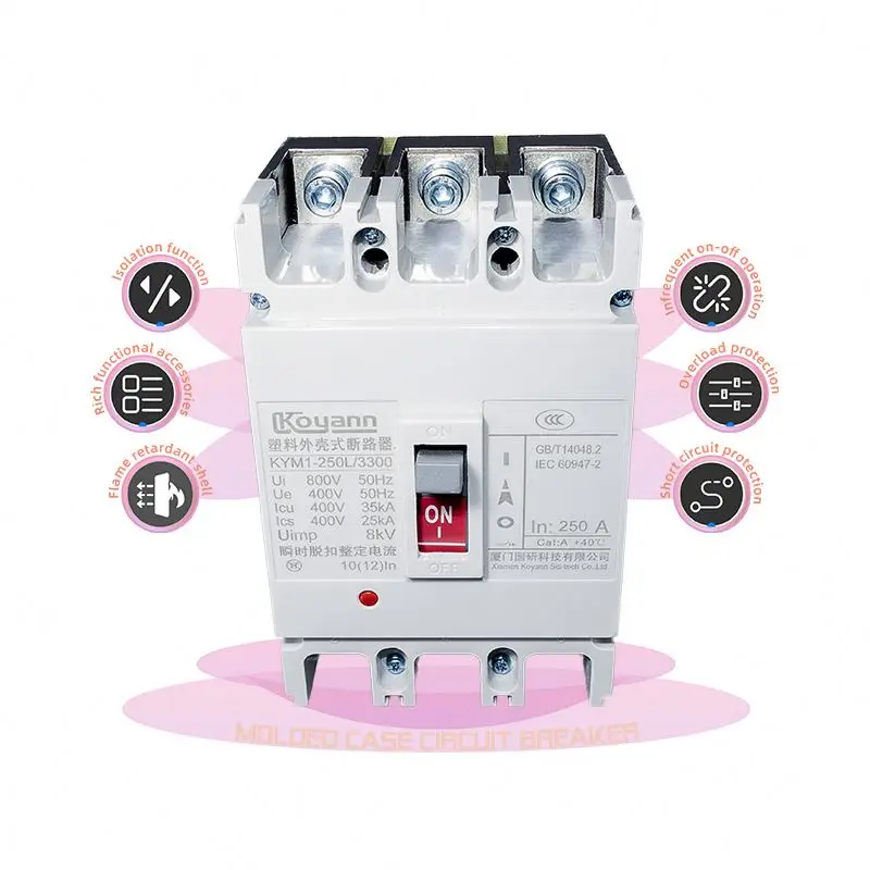 Автоматический выключатель MCCB, цена от производителя, новый дизайн, автоматический выключатель Mccb для использования в больницах