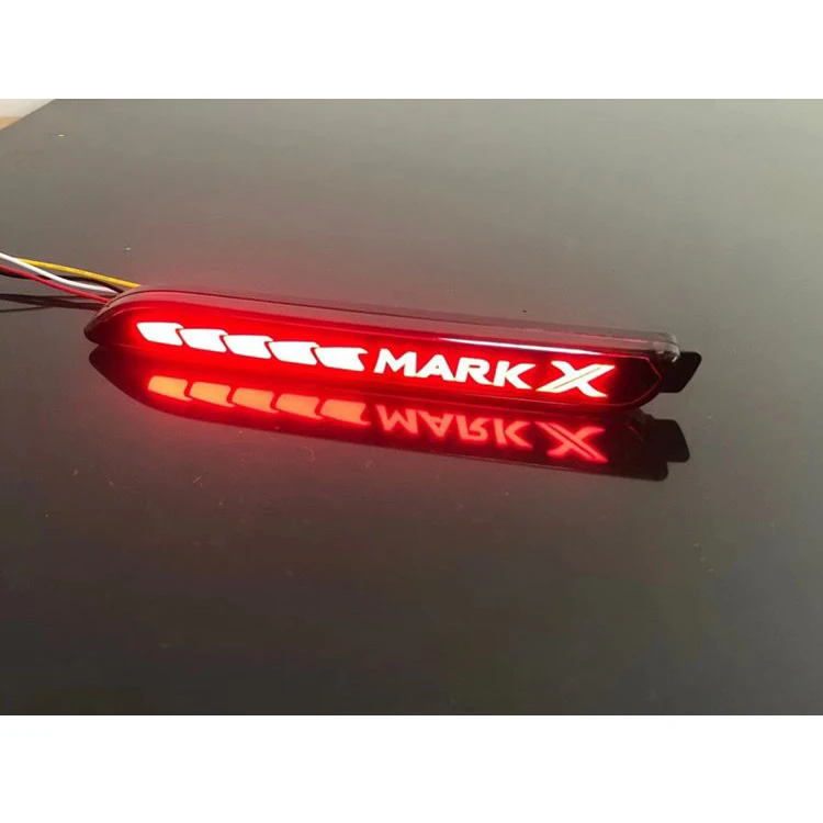 car upgrade rear bumper lamp anti-rear-end collision light for toyota reize mark x 2005-2016 exterior accessories modify